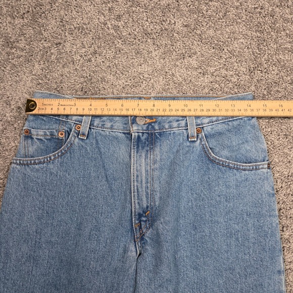 Vintage Y2K Levis 550 Jeans Womens 10 Long Mom High Waisted Tapered 29x32 2003 - Picture 11 of 16
